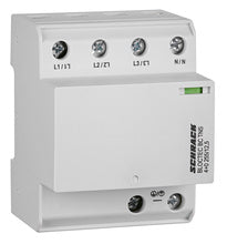 Descărcător, 4+0 TNS, T1+T2+T3(B+C+D) 255V, Iimp 12.5kA