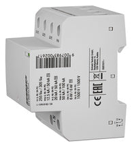 SPD, 3+1 TT, Class I+II+III(B+C+D) 255V, Iimp 12.5kA+RC