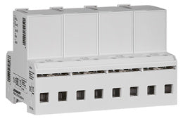 Comb. arrester 4+0 TNS,ClassI+II(B+C), 300V,25kA, pluggable