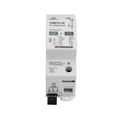 Descarcator COMBTEC BC 1+1 275/12,5+contact auxiliar