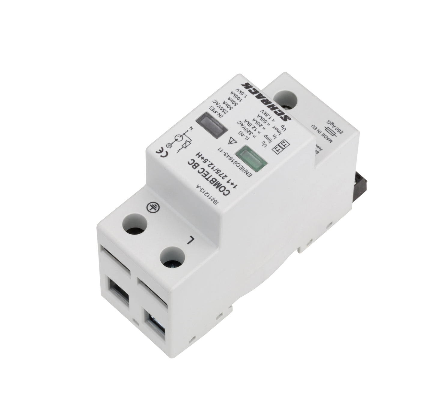Descarcator COMBTEC BC 1+1 275/12,5+contact auxiliar