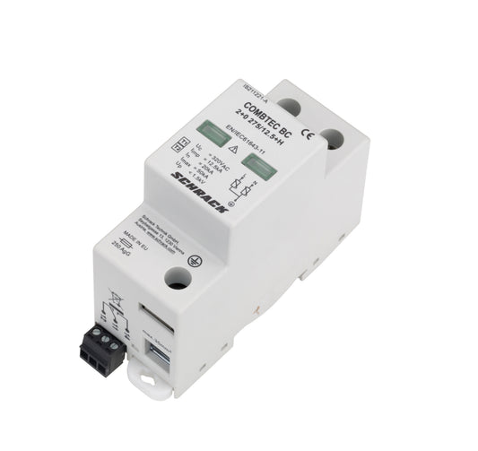 Descarcator COMBTEC BC 2+0 275/12,5+contact auxiliar