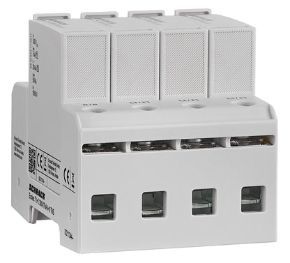 Surge arrester, 4+0  TNS, T1+2, 300V, 7kA