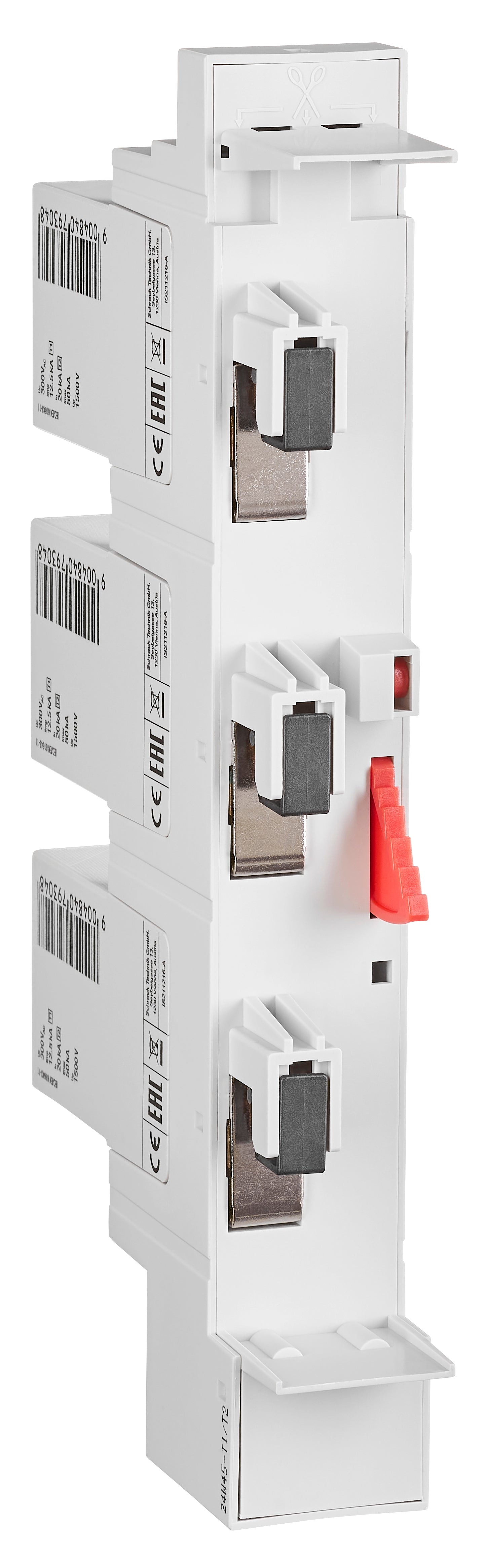 Surge Arrester for 60mm System 3+0 AX TN-C, Class 1+2(BC)