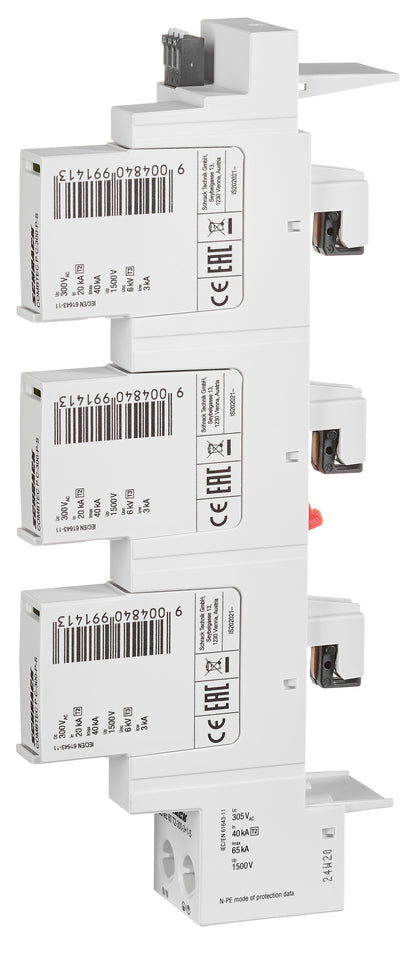 Surge Arrester for 60mm System 3+1 AX+F, TT/TN-S, Class 2(C)