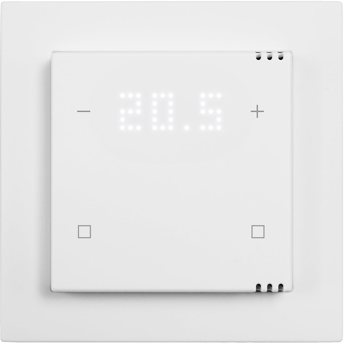 Pushbutton 4-gang,2x temp.display,2x neutral,climate/CO2,I/O