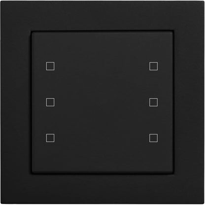 Push button 6-gang,6 x neutral,In -/ Outputs Room thermostat