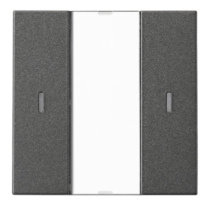 Taster KNX, o pereche, cu LED de stare, antracit