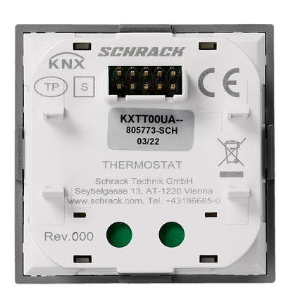 Termostat KNX, antracit