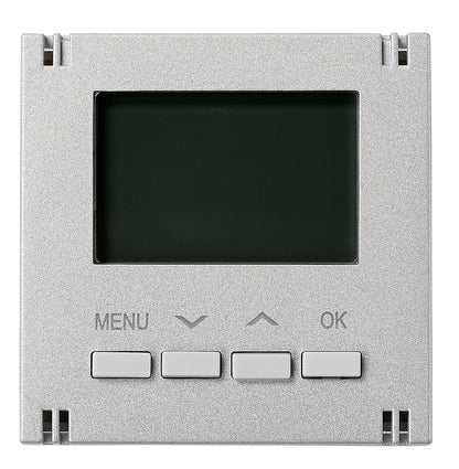 Termostat KNX, argintiu