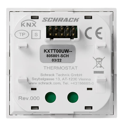 Termostat KNX, alb