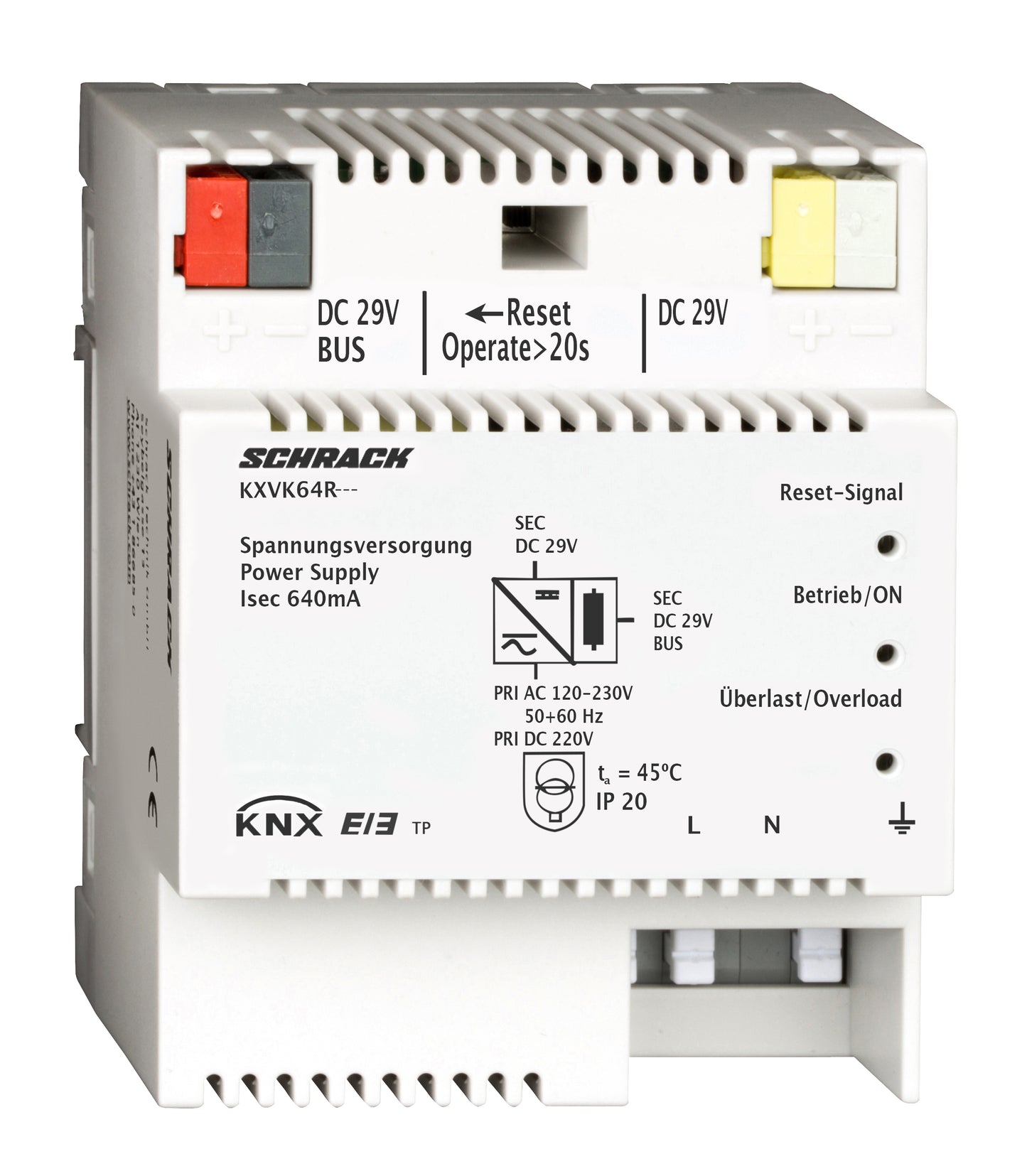 Sursă KNX, DC 29V, 640mA