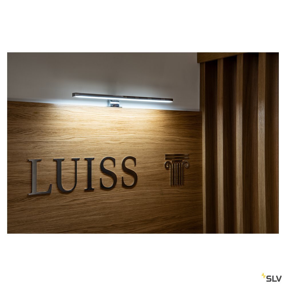 DORISA LED,chrom,350lm,IP44lampa display, 4000K