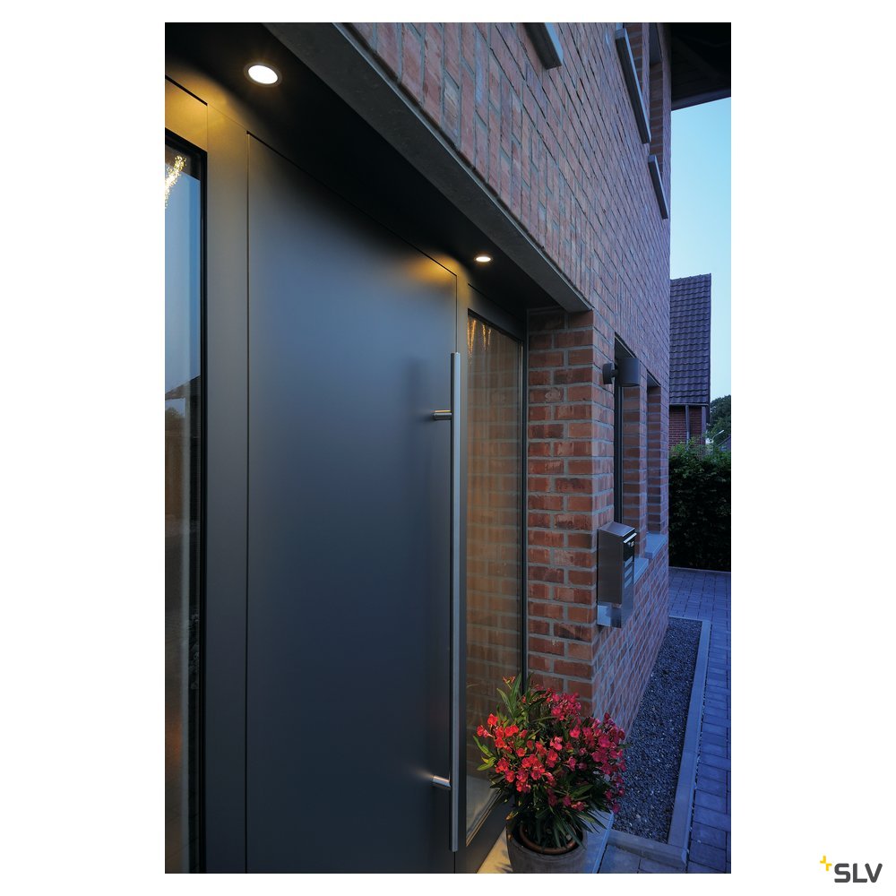 DOLIX OUT QPAR51, round, matt chrome