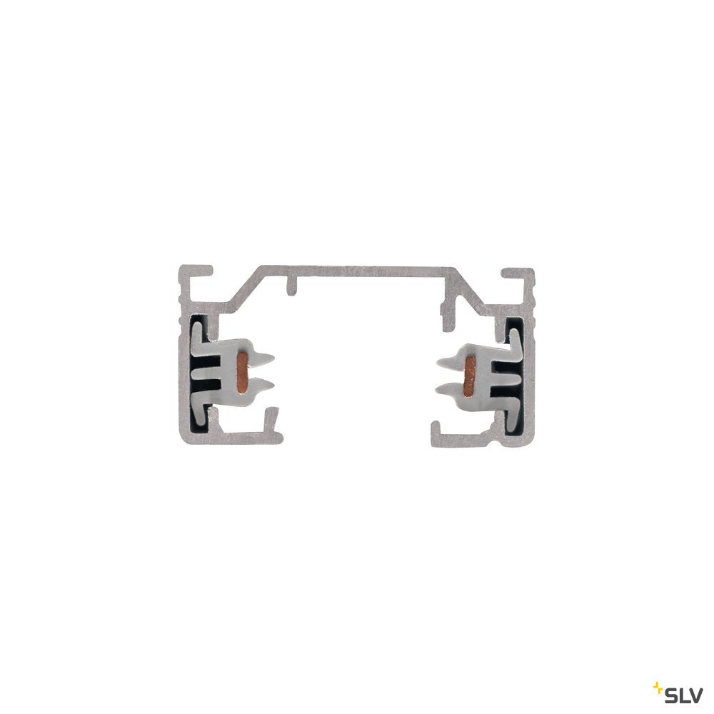 1-circuit 240V track, surface-mounted, silver, 3m