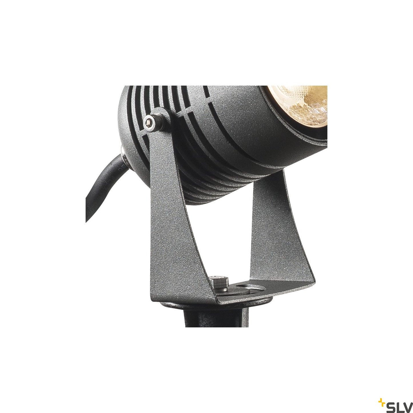 LED SPIKE, anthracite, IP55, 3000K, 40°
