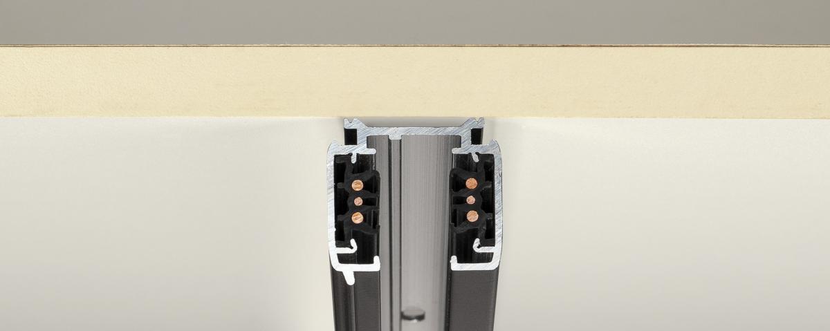 S-TRACK DALI sina 2m, negru