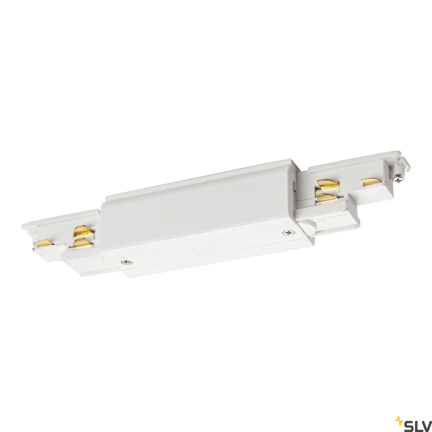 S-TRACK DALI conector cu posibilitate alimentare, alb