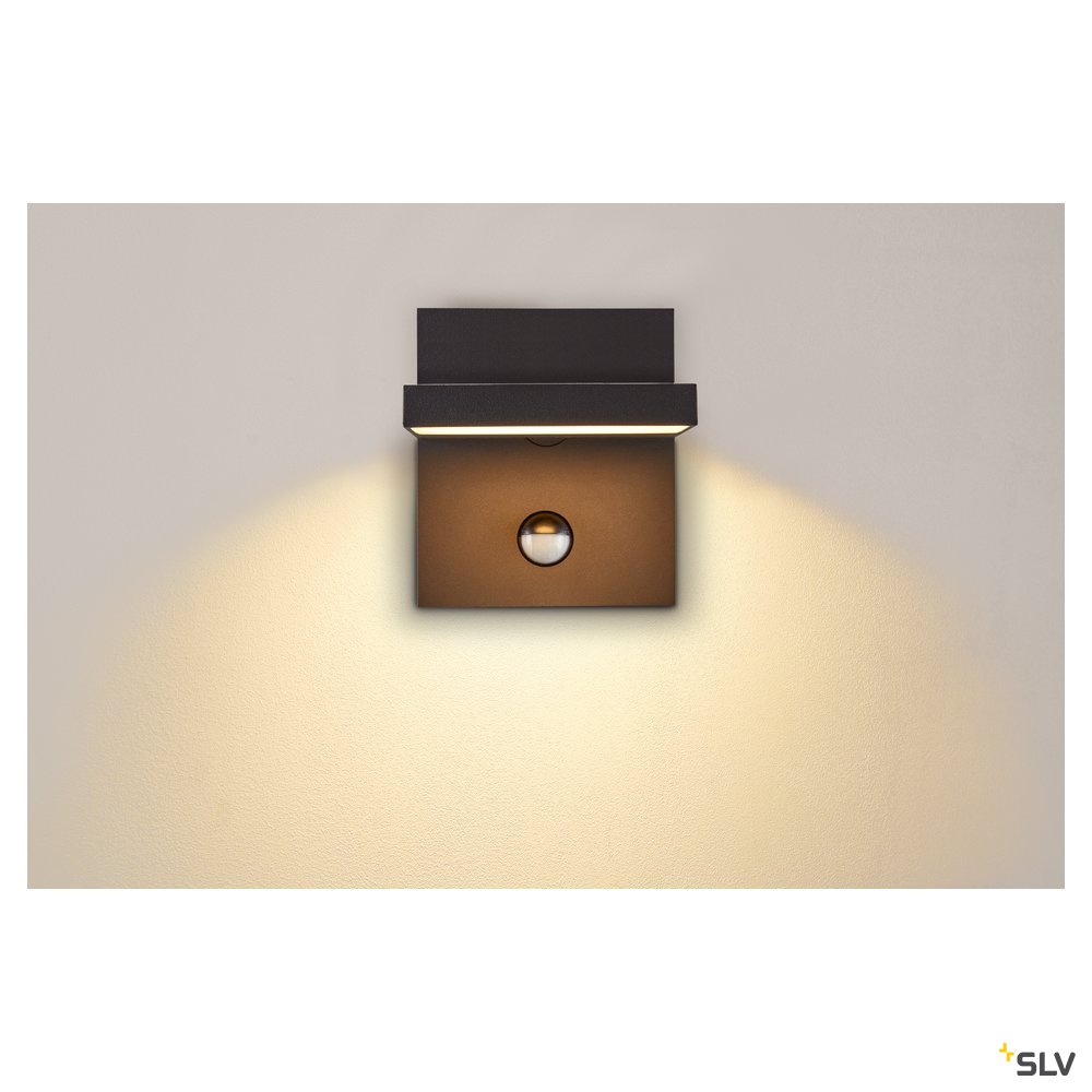 ABRIDOR SENSOR 750lm 3000/4000K 230V IP54 antracit