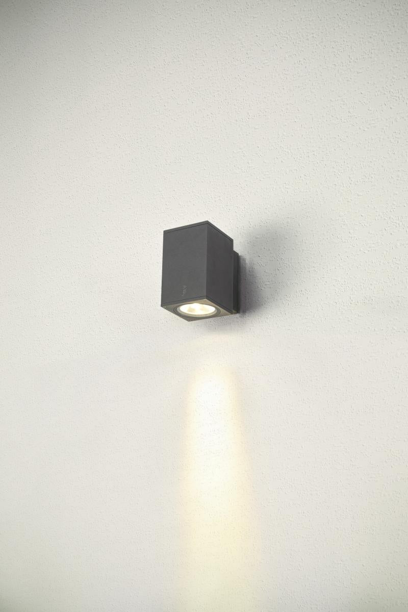 ENOLA M SQ 10W 3000/4000K 230V LED IP65 antracit