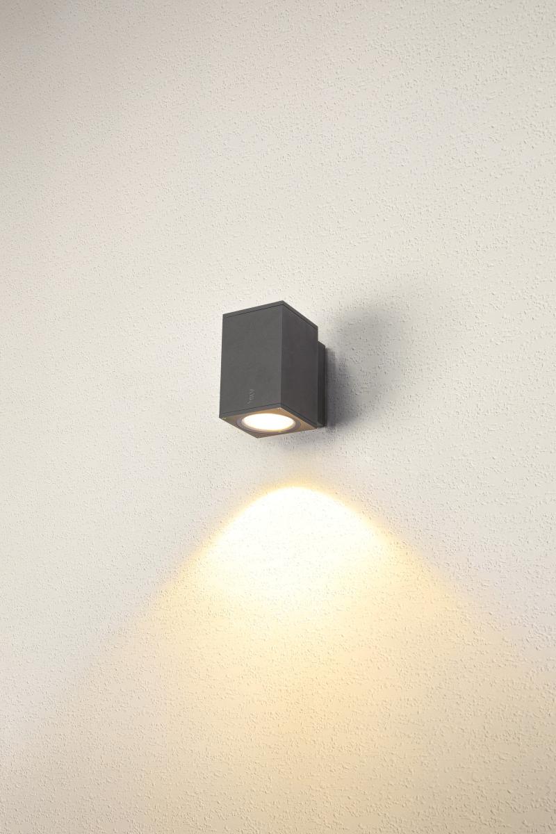ENOLA M SQ 10W 3000/4000K 230V LED IP65 antracit