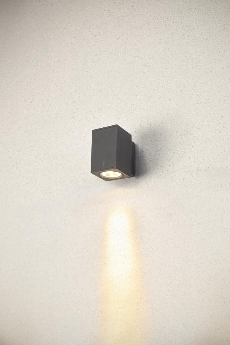ENOLA M SQ 10W 3000/4000K 230V LED IP65 antracit