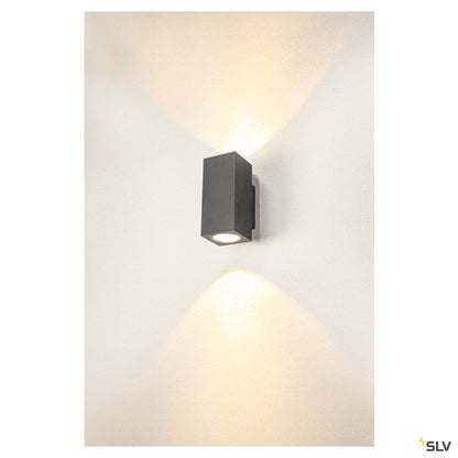 ENOLA UP/DOWN SQ M 19W 3000/4000K 230V LED IP65 antracit