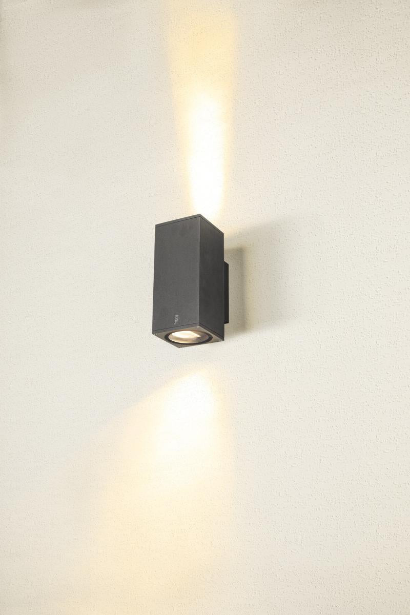 ENOLA UP/DOWN SQ M 19W 3000/4000K 230V LED IP65 antracit