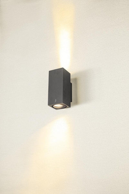 ENOLA UP/DOWN SQ M 19W 3000/4000K 230V LED IP65 antracit