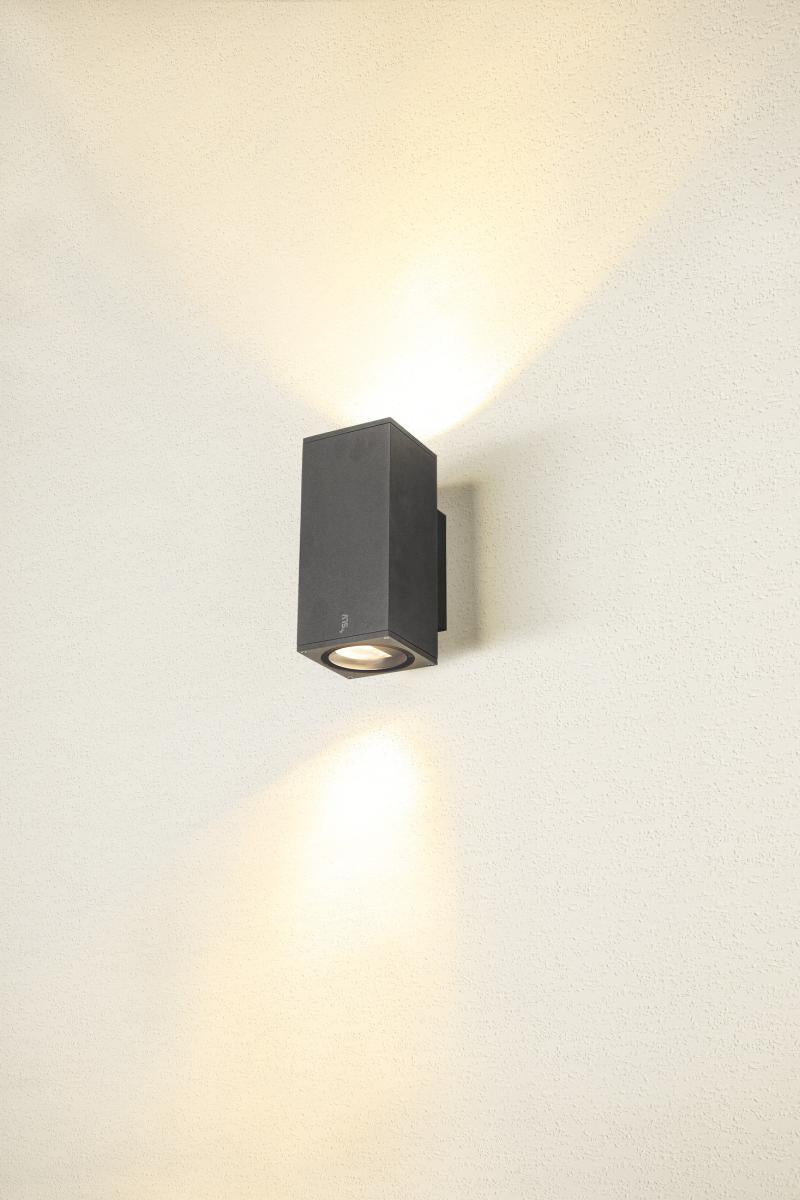 ENOLA UP/DOWN SQ M 19W 3000/4000K 230V LED IP65 antracit