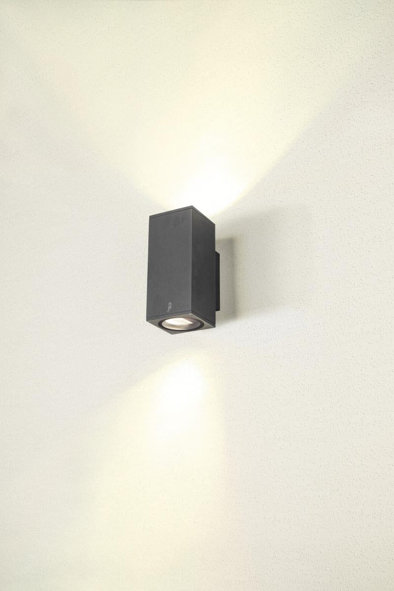 ENOLA UP/DOWN SQ M 19W 3000/4000K 230V LED IP65 antracit