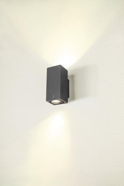 ENOLA UP/DOWN SQ M 19W 3000/4000K 230V LED IP65 antracit