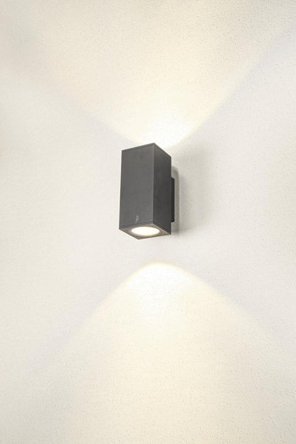 ENOLA UP/DOWN SQ M 19W 3000/4000K 230V LED IP65 antracit