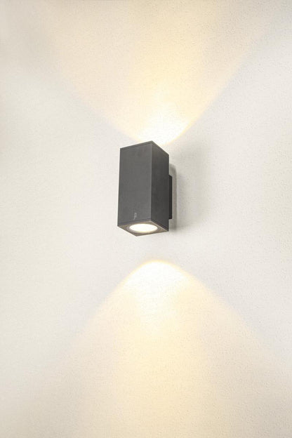 ENOLA UP/DOWN SQ M 19W 3000/4000K 230V LED IP65 antracit