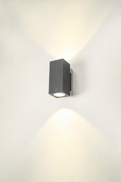 ENOLA UP/DOWN SQ M 19W 3000/4000K 230V LED IP65 antracit