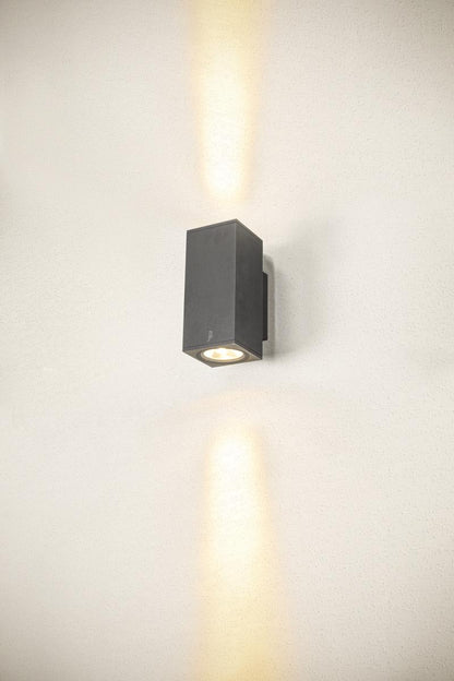 ENOLA UP/DOWN SQ M 19W 3000/4000K 230V LED IP65 antracit
