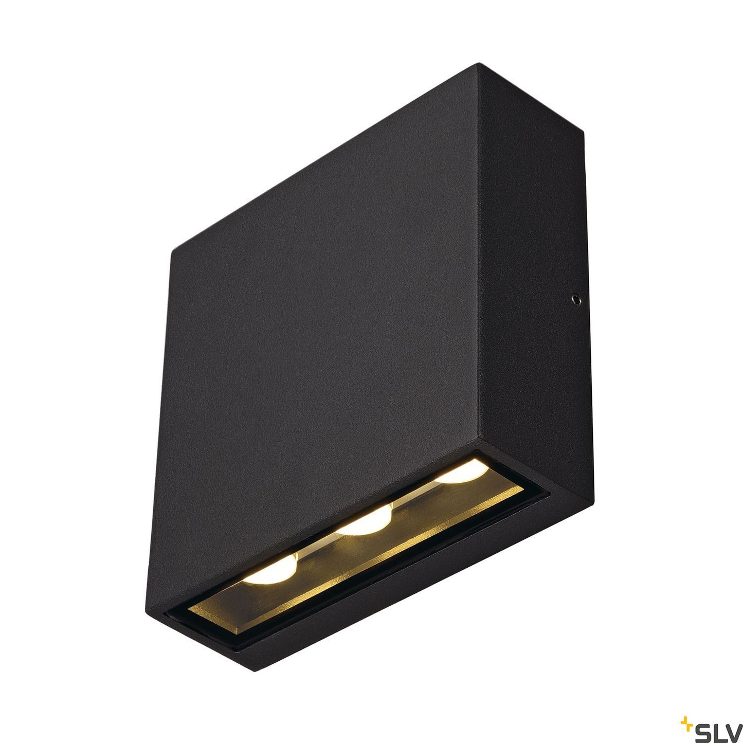 BIG QUAD aplica, 6x1W, 3000K, IP54, patrat, antracit