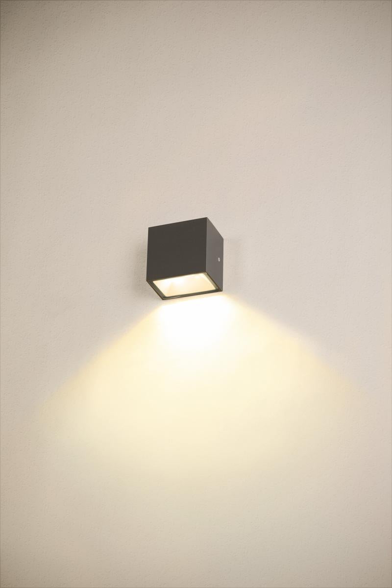 SITRA S WL 6,2W 580/620lm 105° ≥80 230V 3/4K IP44 antracit