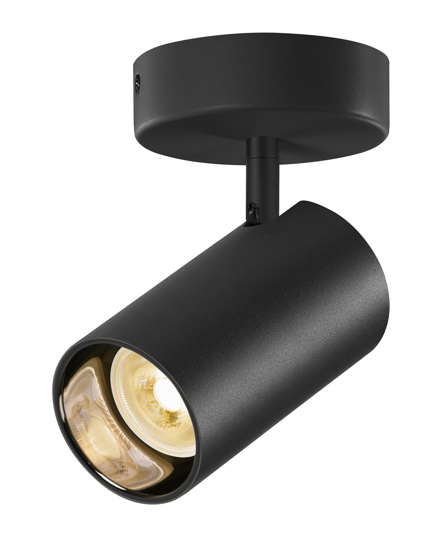 ASTO TUBE, spot cilindric, max. 1x10W, negru