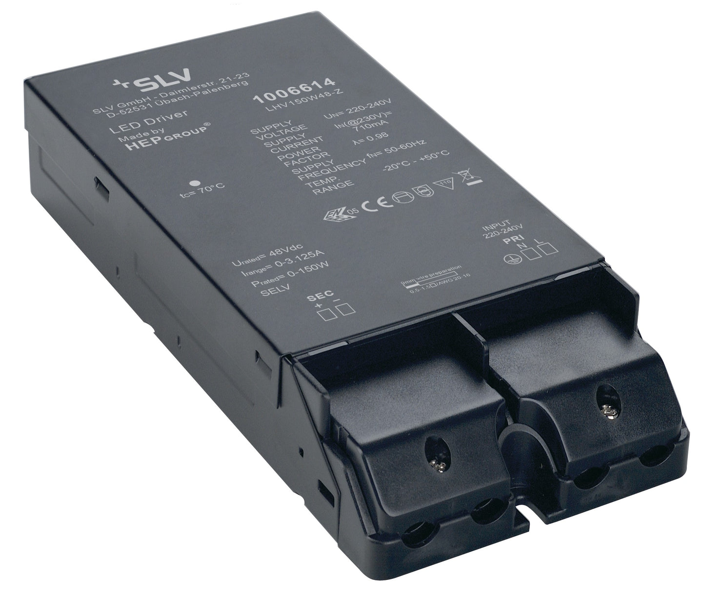 Sursa LED, 48V 150W negru