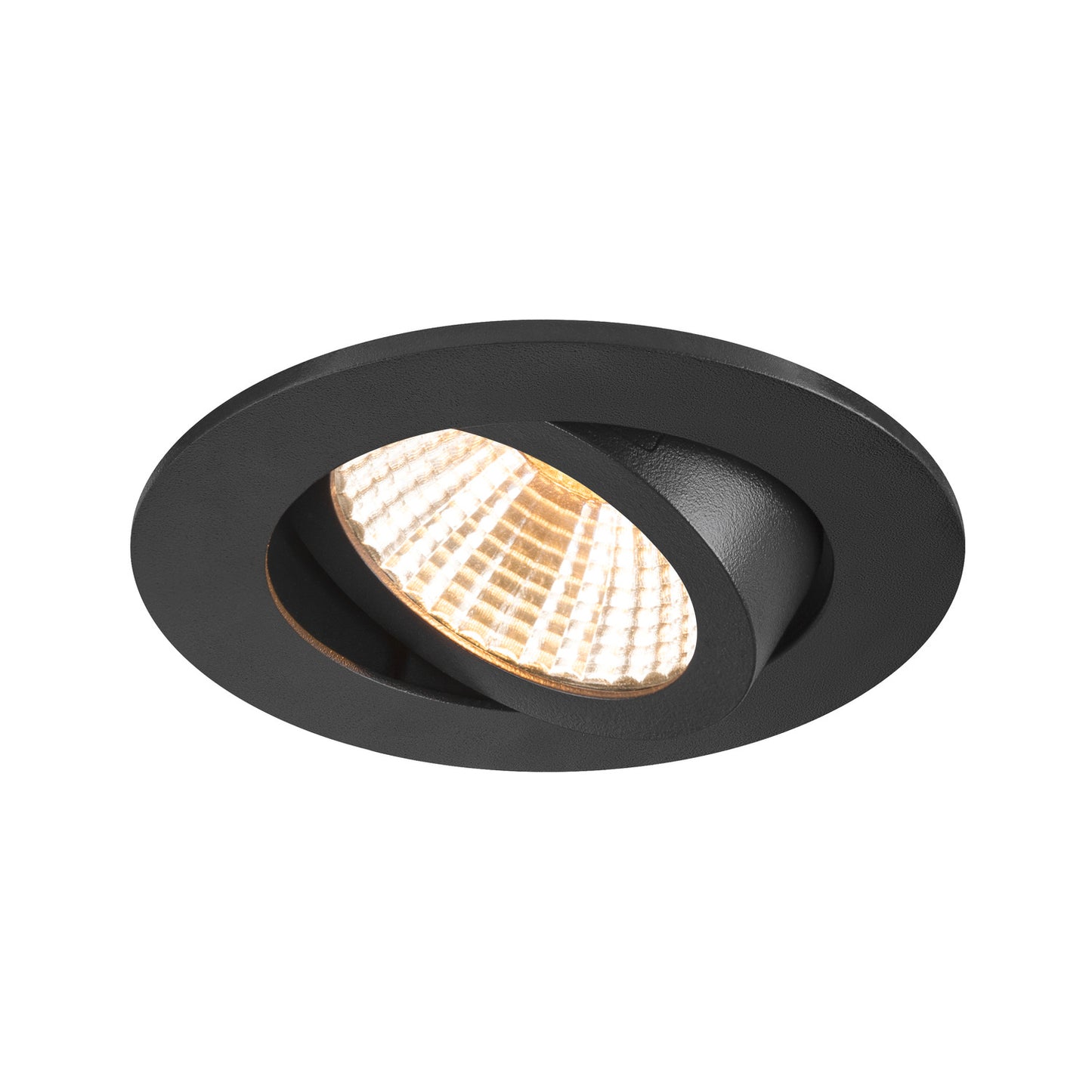 NEW TRIA 68, 3000K, 38°, IP20, rotund, negru