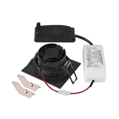NEW TRIA 68, 3000K, 38°, IP20, pătrat, negru
