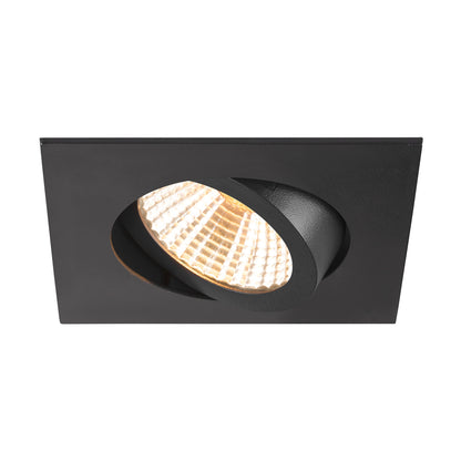 NEW TRIA 68, 3000K, 38°, IP20, pătrat, negru
