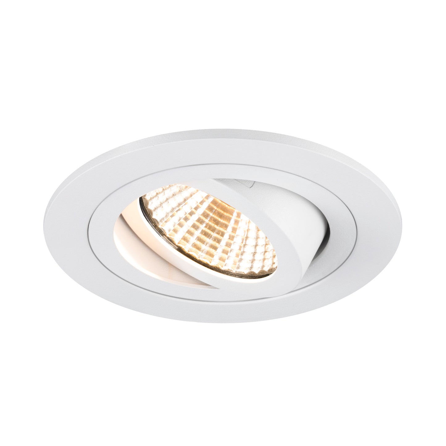 NEW TRIA 75, 3000K, 38°, IP20, rotund, alb