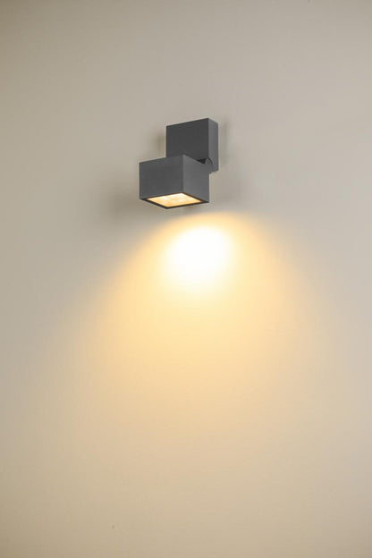 S-CUBE, 2700/3000K, 15W, FAZĂ, 80°, antracit