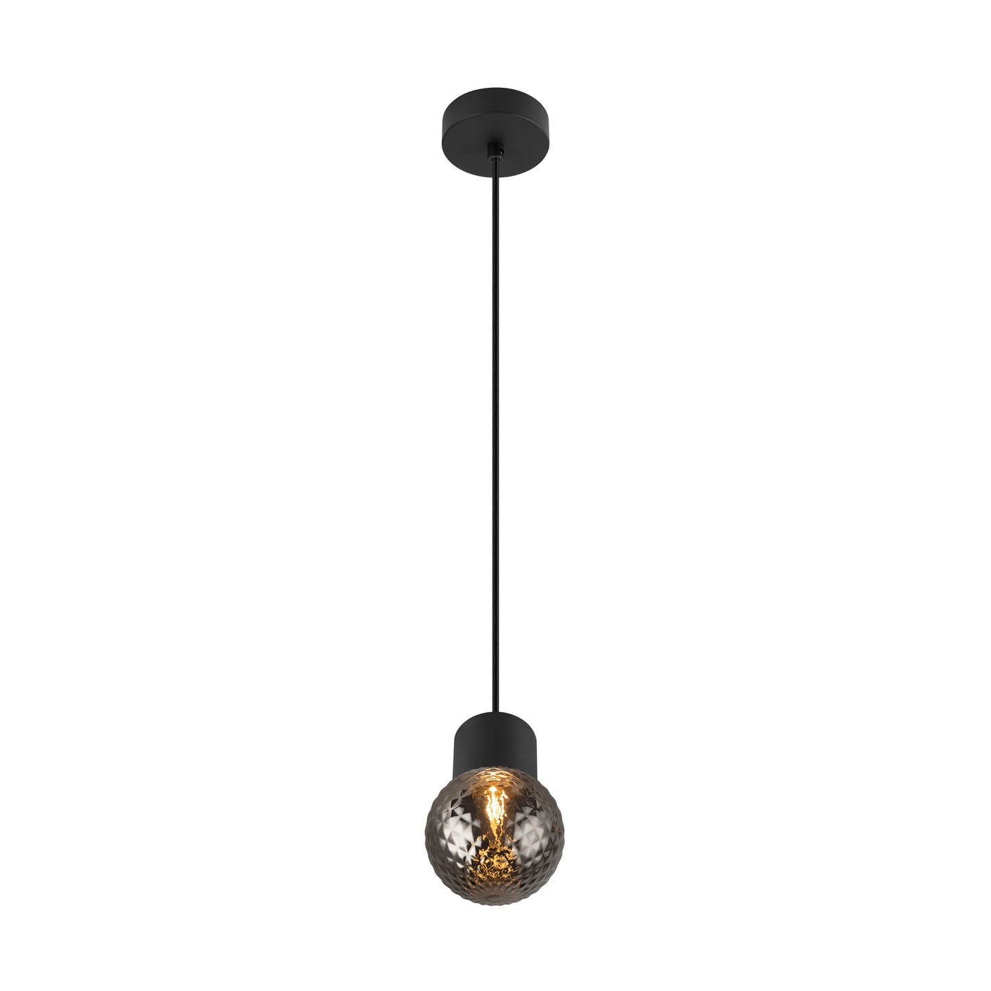 VARYT pandantiv E14 lungime 150cm max. 1x6W negru
