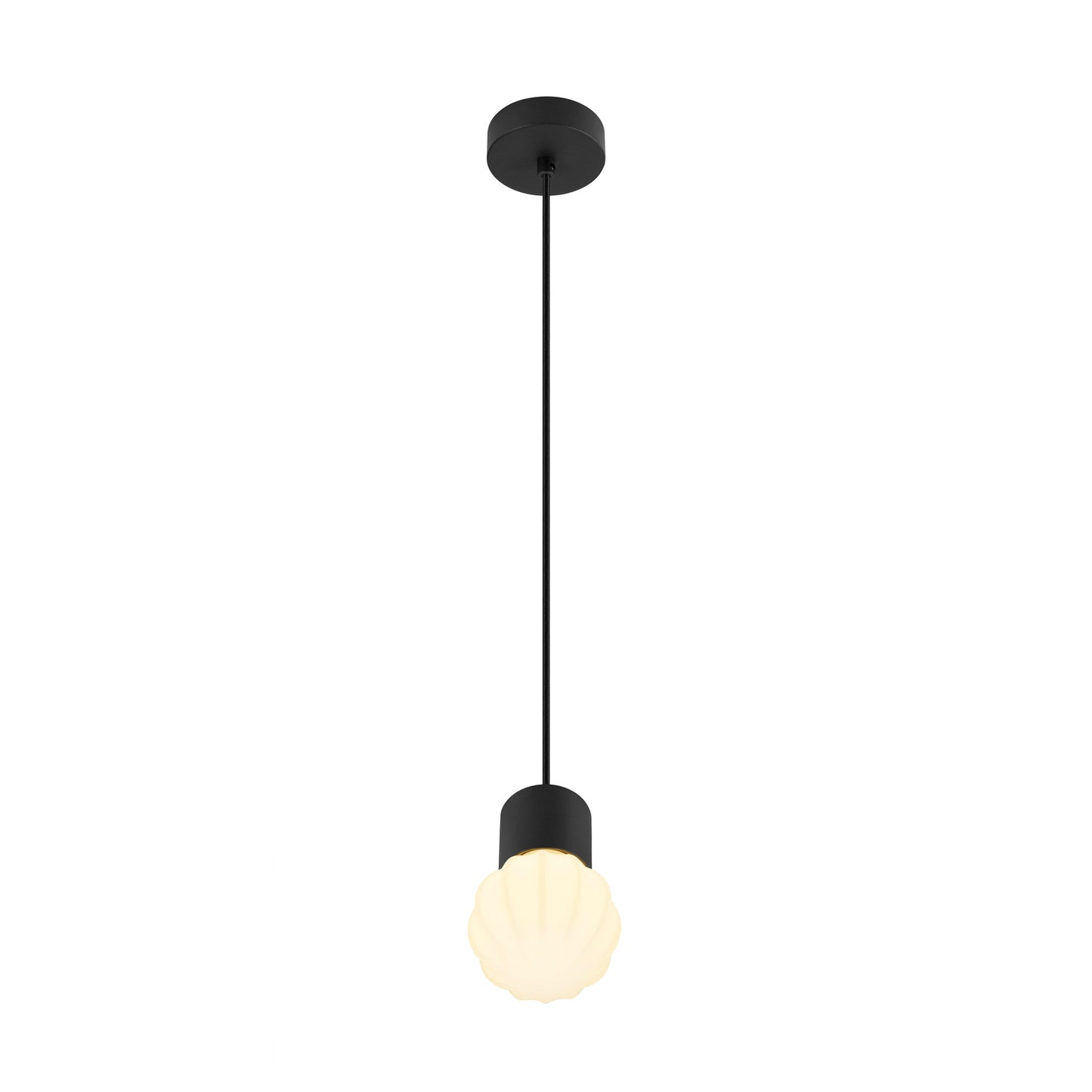 VARYT pandantiv E14 lungime 150cm max. 1x6W negru