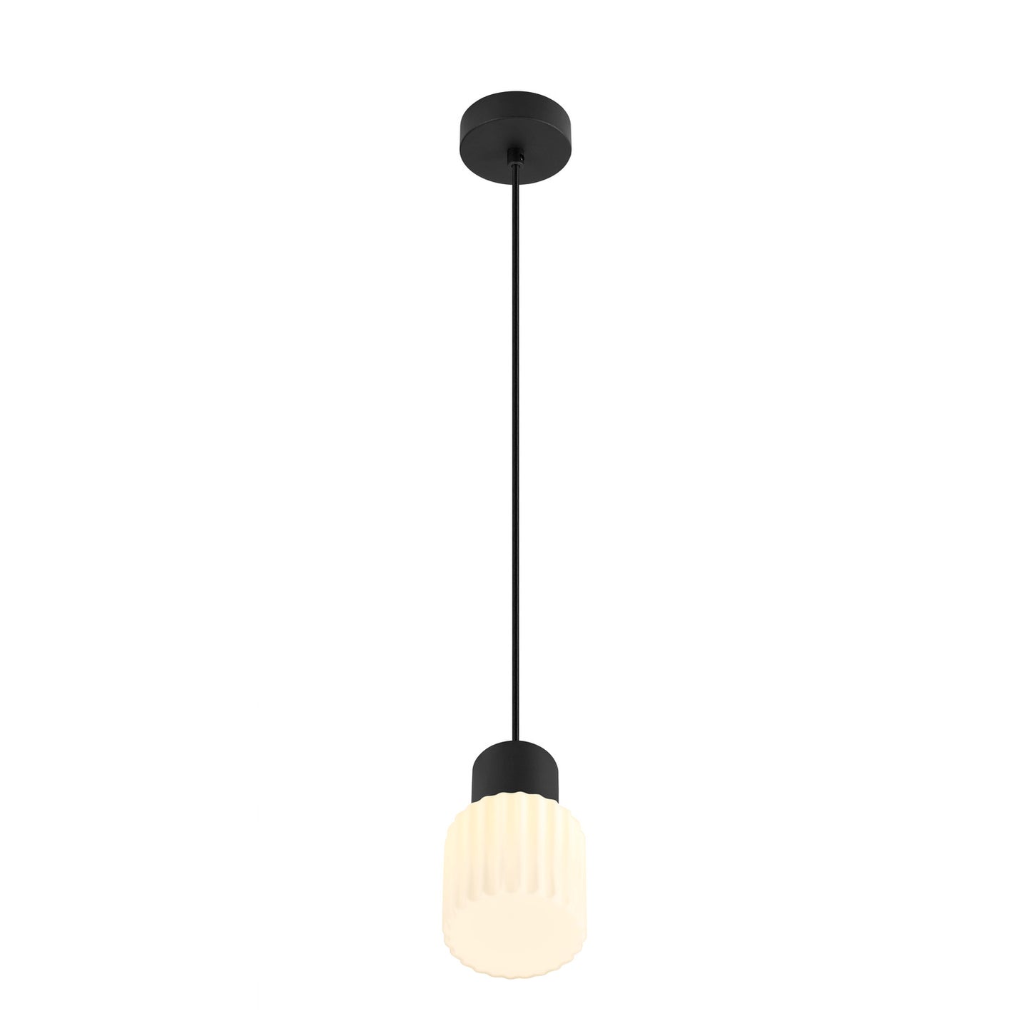VARYT pandantiv E14 lungime 150cm max. 1x6W negru