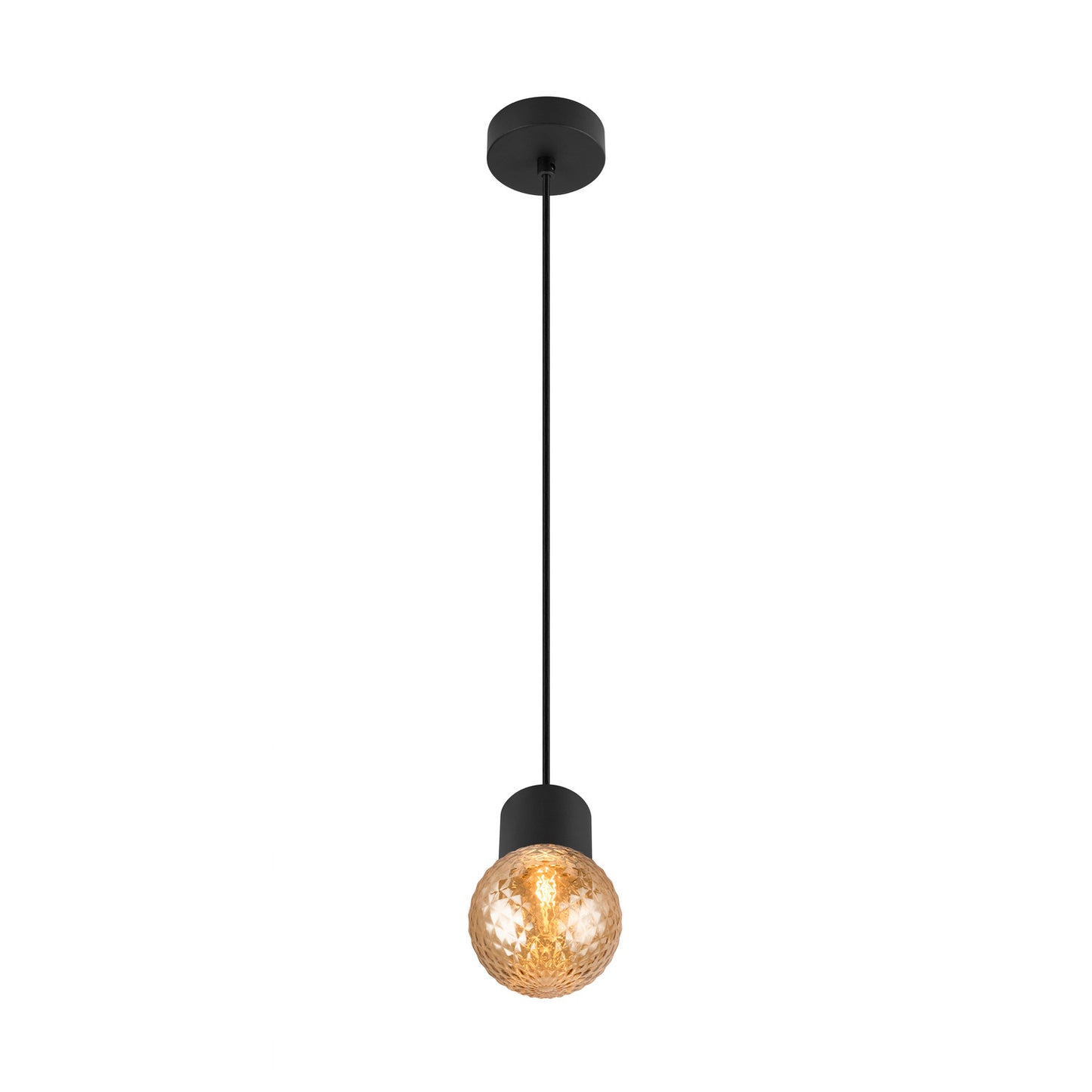 VARYT pandantiv E14 lungime 150cm max. 1x6W negru