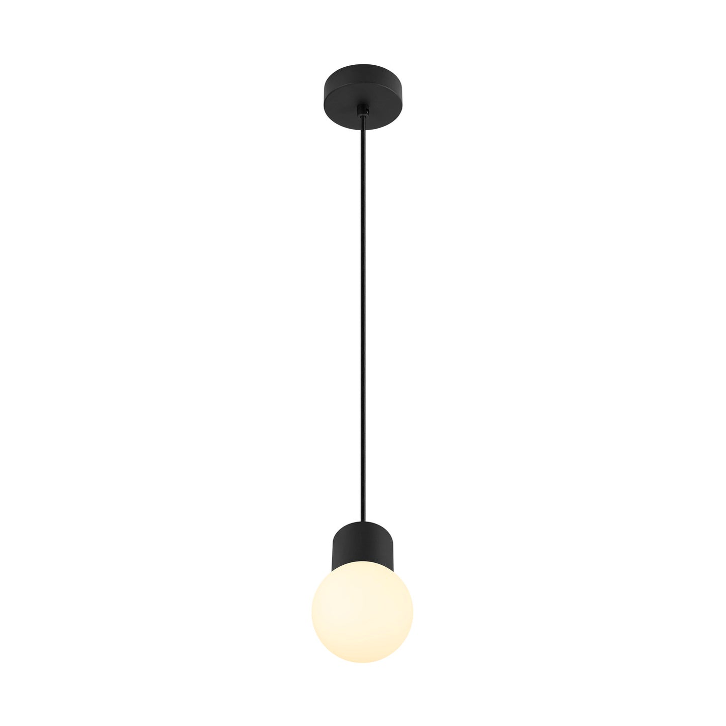 VARYT pandantiv E14 lungime 150cm max. 1x6W negru